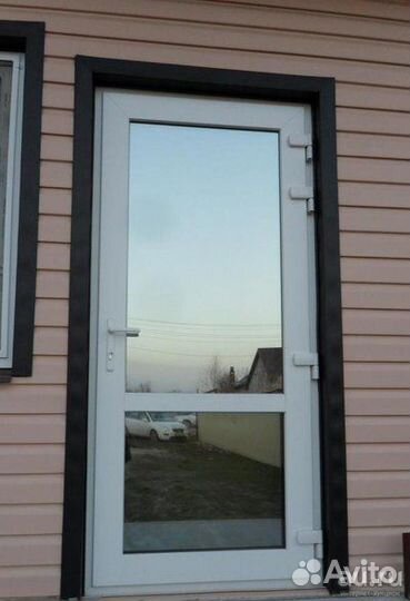 Двери пвх в частный дом 900*1900