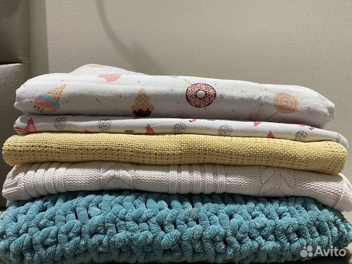 Одеяло и пледы бу