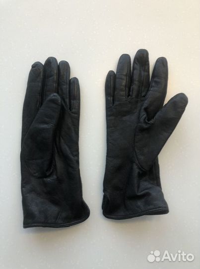 Перчатки женские кожаные 7