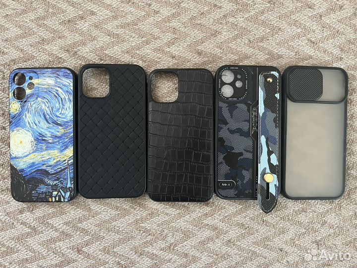 Чехлы на iPhone12 mini мини. Новые и б/у