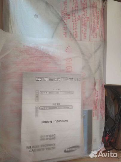 Dvd плеер с караоке и диском Samsung ультратонкий