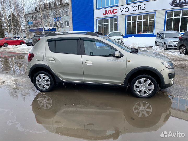 Renault Sandero Stepway 1.6 МТ, 2017, 125 560 км