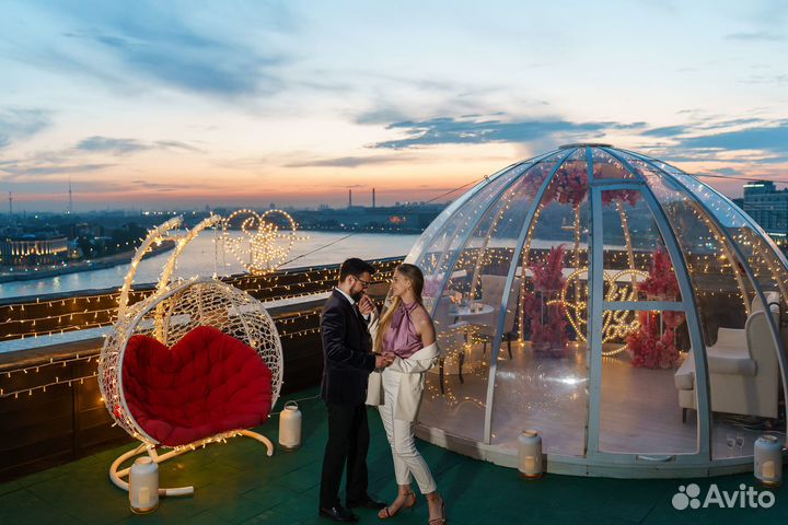 Романтическое свидание на 20 этаже в Томске