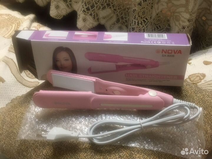 Выпрямитель для волос (утюжок) новый