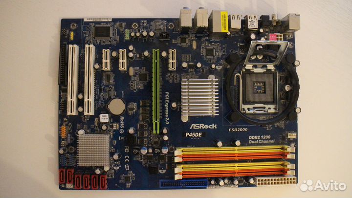Материнская плата ASRock P45DE (LGA 775)