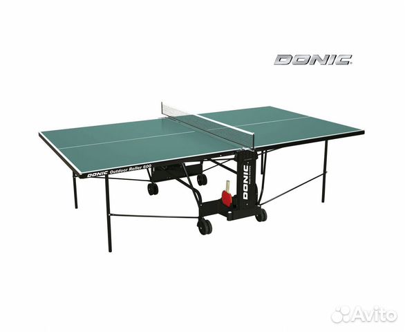 Теннисный стол donic outdoor roller 600 green