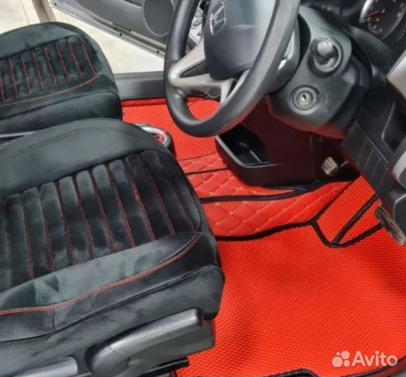 3d коврики в багажник Toyota Progres