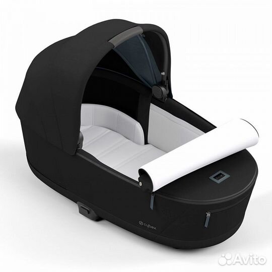 Коляска cybex priam 4 2022 deep black 2в1