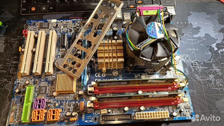 Комплект (мат.плата, проц.,озу, видеокарты)