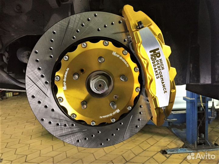 Тормозная система на Honda Accord 8 R17 6pot