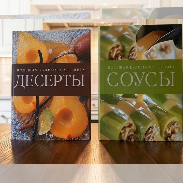 Кулинарные книги Десерты Соусы как новые