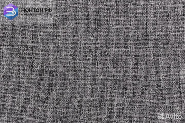 Двухъярусная кровать с диван-кроватью серый / белы