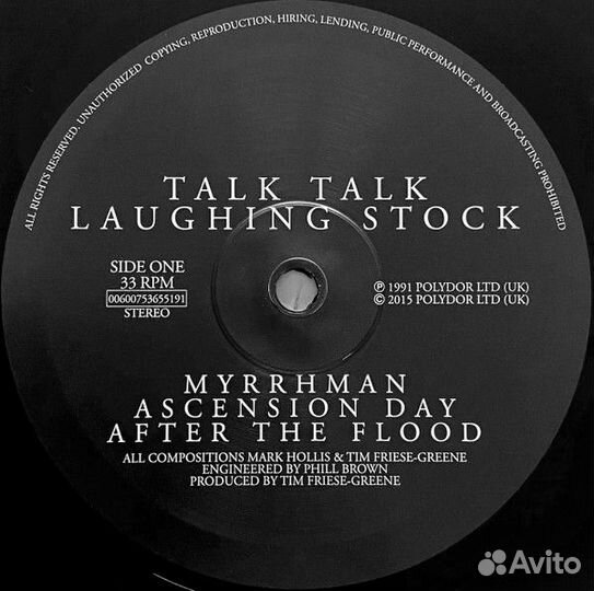 Винил Talk Talk – Laughing Stock