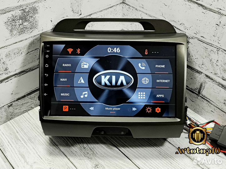 Магнитола KIA sportage андройд