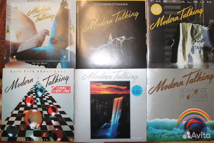 Modern talking на аудио кассетах