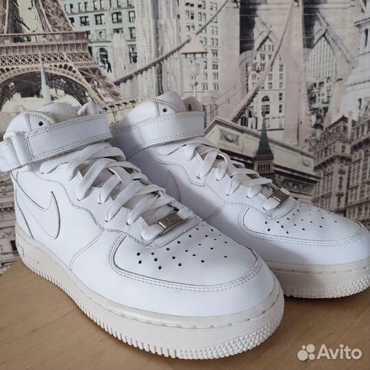 Кеды кроссовки Nike Air Force 1 Mid 07 Оригинал