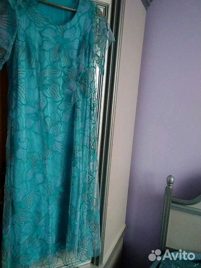 Платье вечернее, размер 54