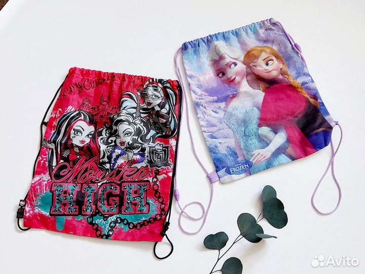 Сумка Мешок для сменки Мостр Хай Холодное сердце