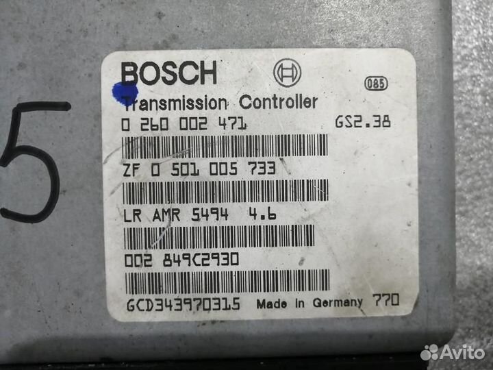 Блок управления АКПП Range Rover 2 Pegas P38A