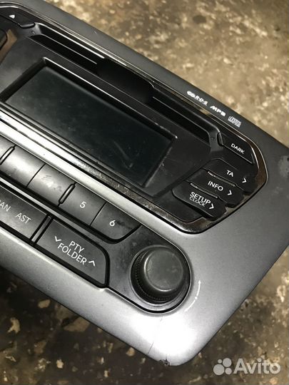 Штатная магнитола KIA Rio 3