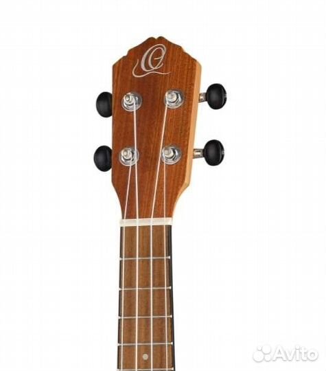 Укулеле концертная со звукоснимателем и чехлом