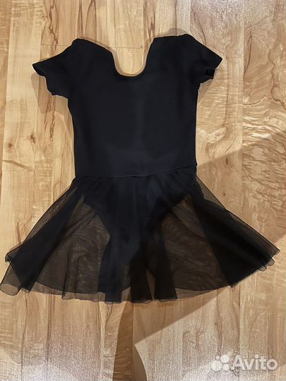 Купальник для танцев черный