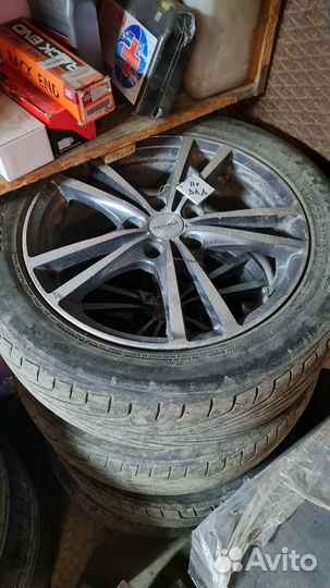 Колеса летние с дисками 215 55 r17 цо 64.15