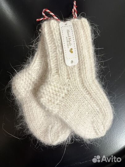 Пуховые Шерстяные Носки из козьего пуха детские