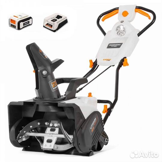 Аккумуляторный снегоуборщик daewoo dast 5040Li с а