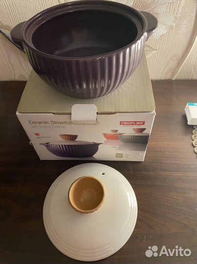 Кастрюля/ жаровня с крышкой 18 см