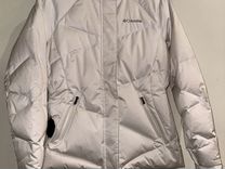 Куртка Columbia пуховая белая женская горнолыжная