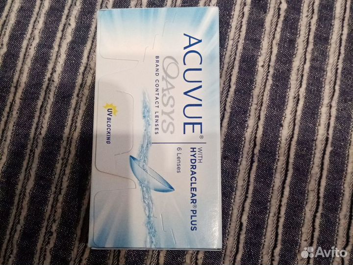 Линзы acuvue oasys