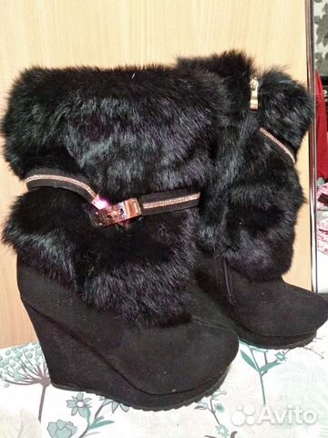 Сапожки зимние женские