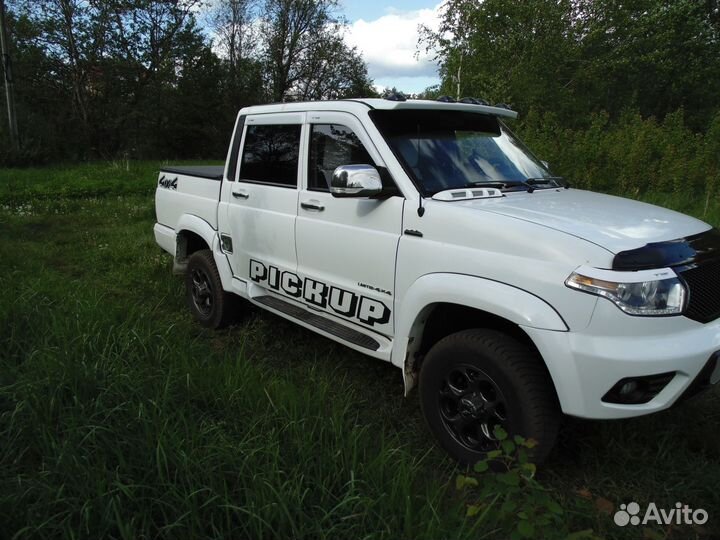 УАЗ Pickup 2.7 МТ, 2019, 70 000 км