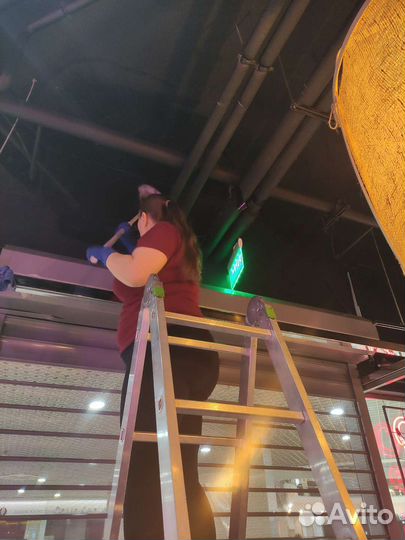 Весь спектр клининговых услуг, уборка, мытье окон