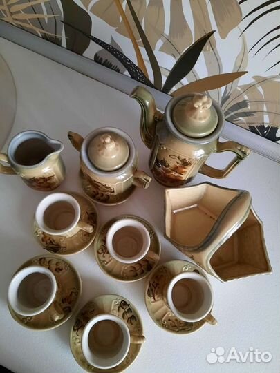 Сервиз кофейный и конфетница СССР