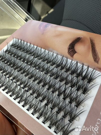 Ресницы пучки большая пачка