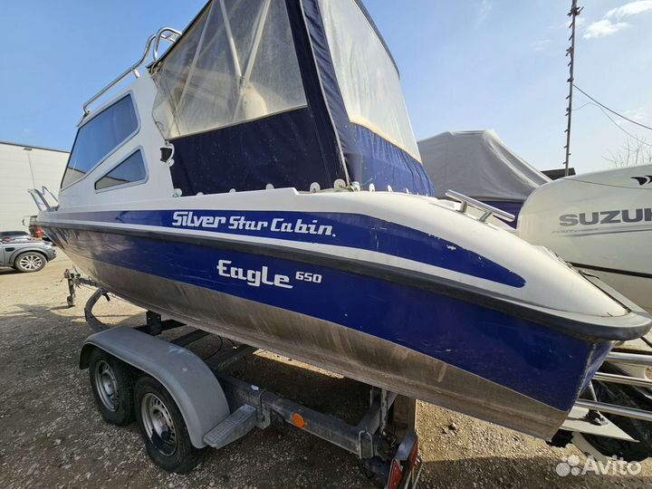 Катер каютный Silver Eagle Cabin 650, Suzuki 140