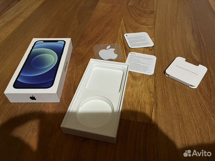 Коробка от iPhone 12 Blue