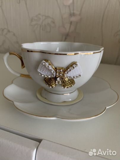 Чайная пара фарфор lefard