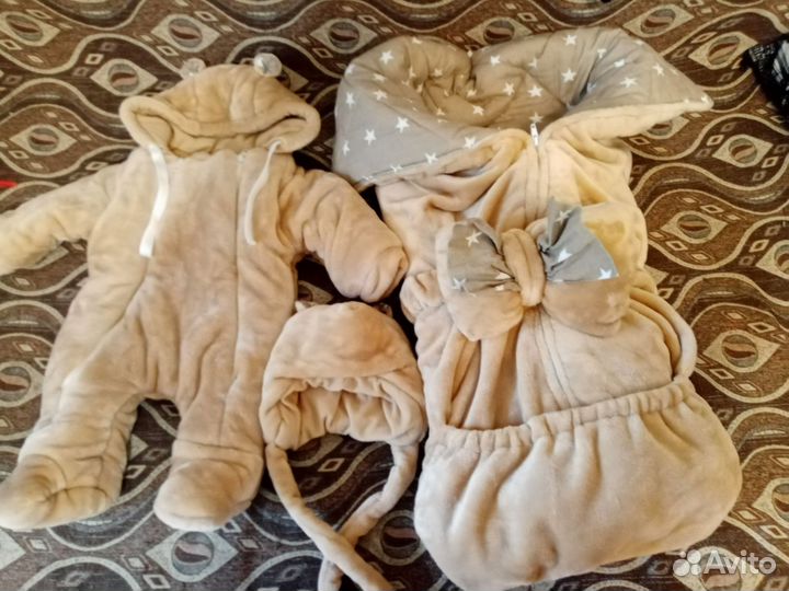 Конверт на выписку зимний