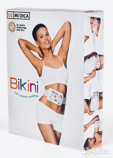 Массажный пояс для похудения новый US Medica