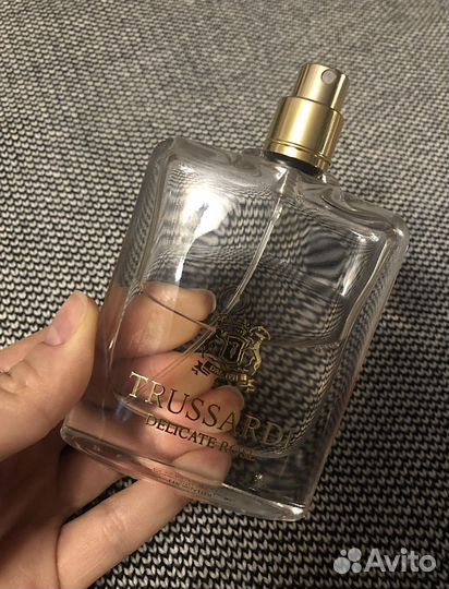 Trussardi delicate rose остаток оригинал