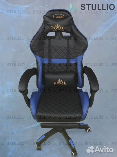 Компьютерное игровое кресло геймерское с массажем