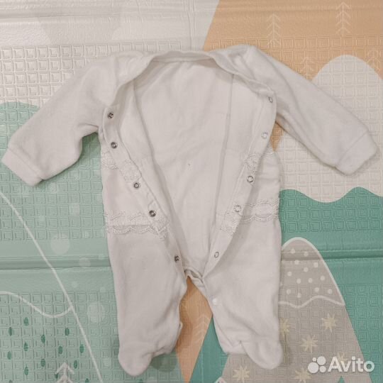 Комбинезон (слип) на выписку или крещение