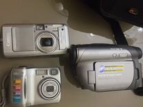 Компактные фотоаппараты Nikon, Sony, Canon