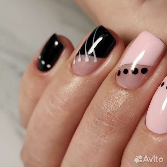 Маникюр, педикюр, гель лак