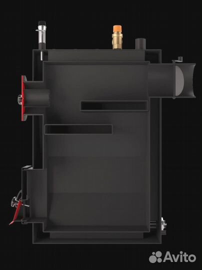 Твердотопливный котёл 50 квт