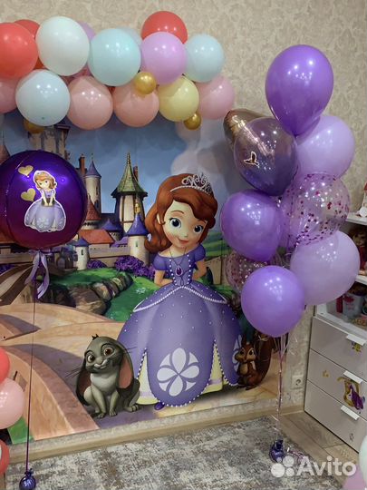 Плакат для фотозоны София прекрасная