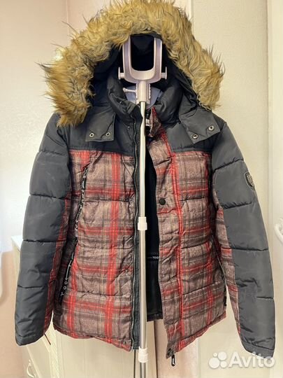 Куртка зимняя для мальчика размер 158